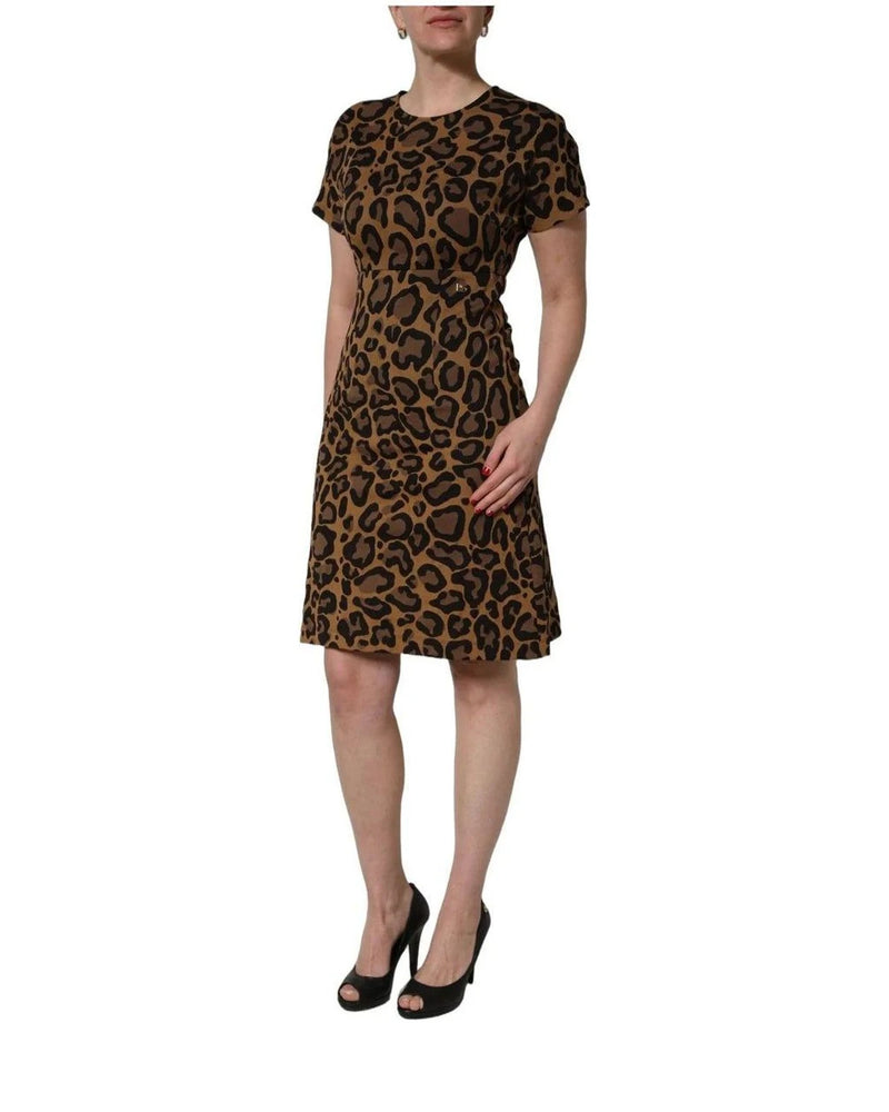 Dolce & Gabbana Dresse in brown, Polyester — view 5