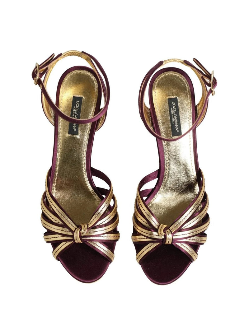 Dolce & Gabbana Sandals in purple — view 3
