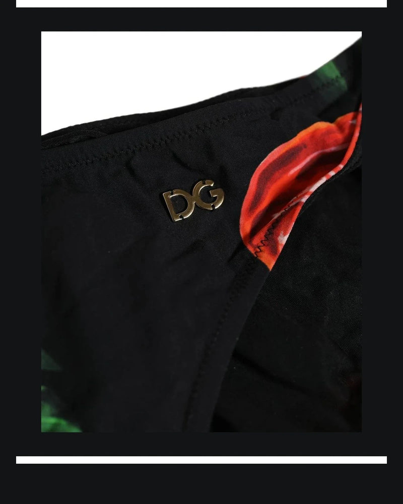 Dolce & Gabbana Classic Bikini in black, Nylon — view 4