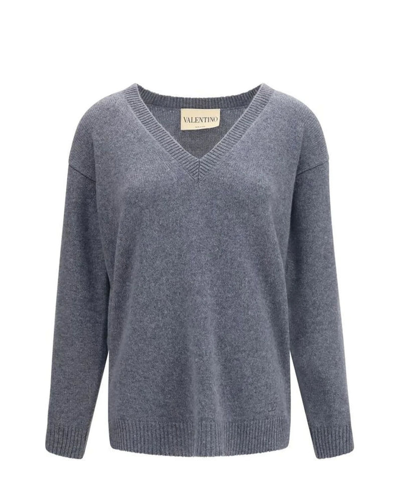 Valentino Garavani Sweater in gray, Kashmir