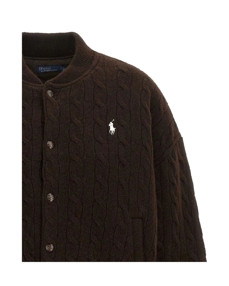 Polo Ralph Lauren Bomber Jacket in brown — view 3