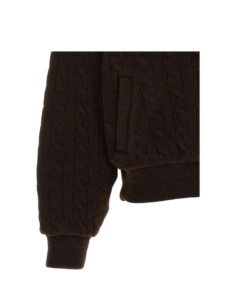 Polo Ralph Lauren Bomber Jacket in brown — view 4