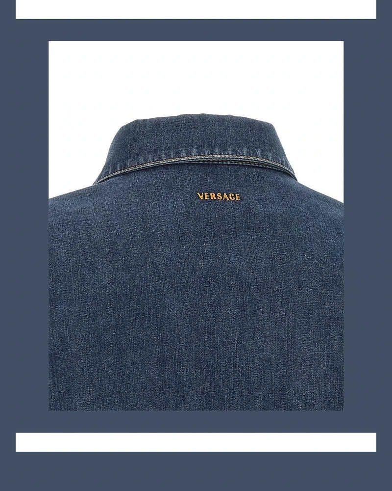 Versace Dresse in blue — view 5