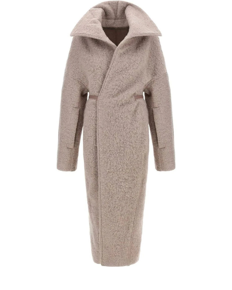 Rick Owens Wrap Coat in multicolor