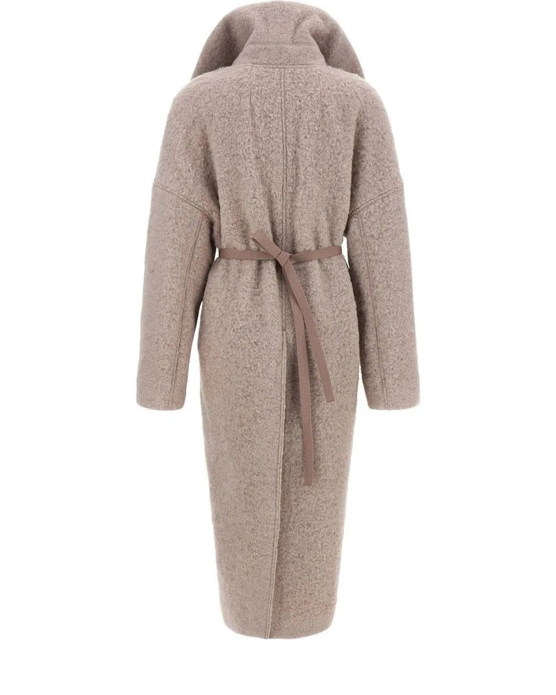 Rick Owens Wrap Coat in multicolor — view 2