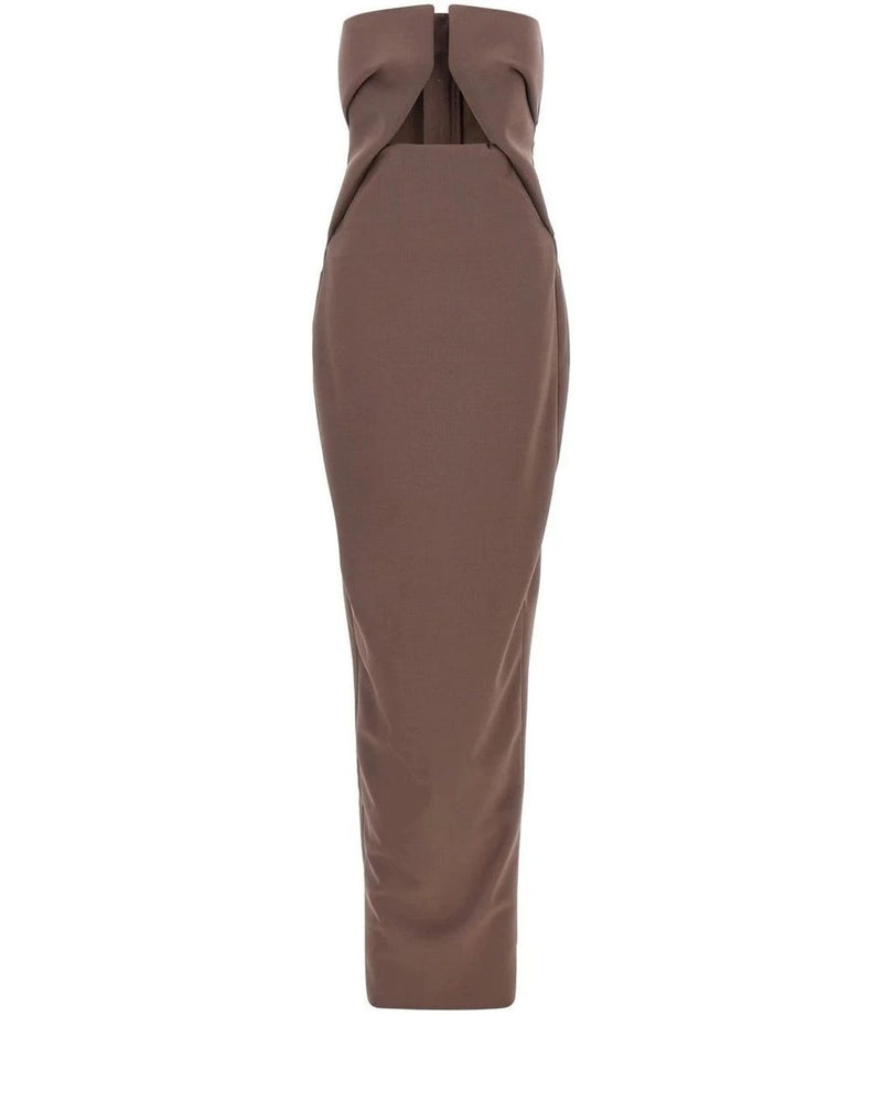 Rick Owens Dresse in brown
