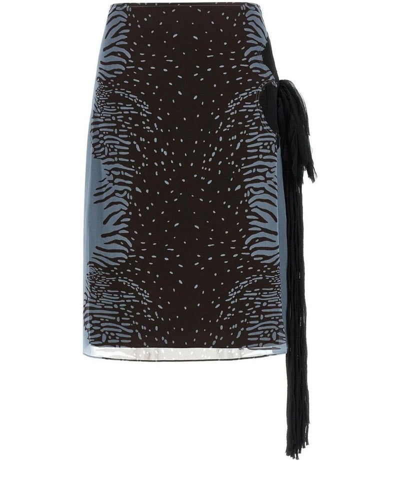 Ferragamo Skirt in multicolor, Silk