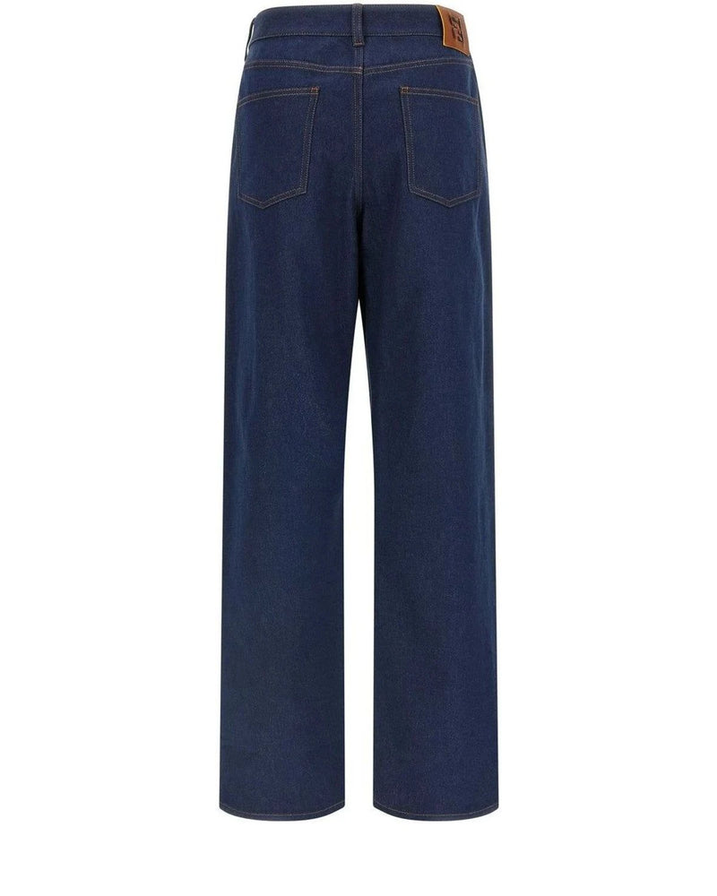 Fendi Jean in blue, Cotton — view 2