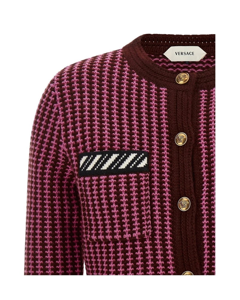 Versace Cardigan in multicolor — view 3