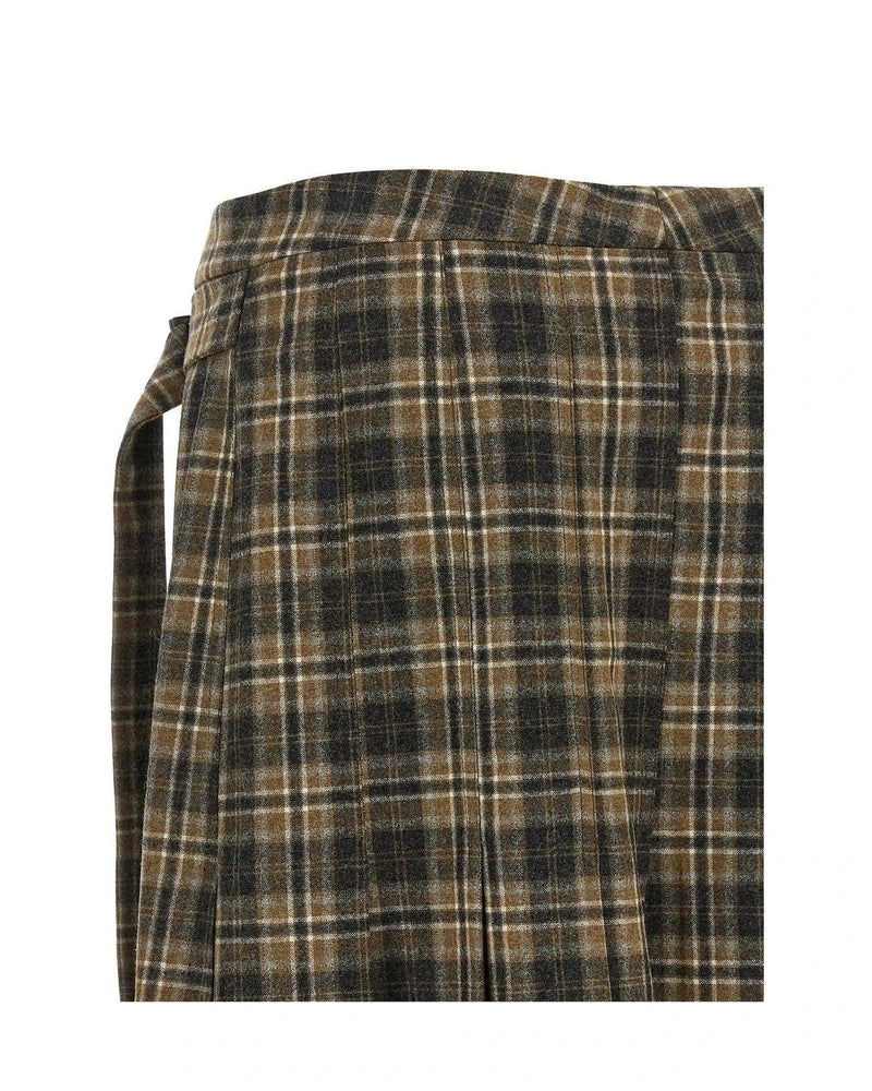 Brunello Cucinelli Skirt in brown — view 4