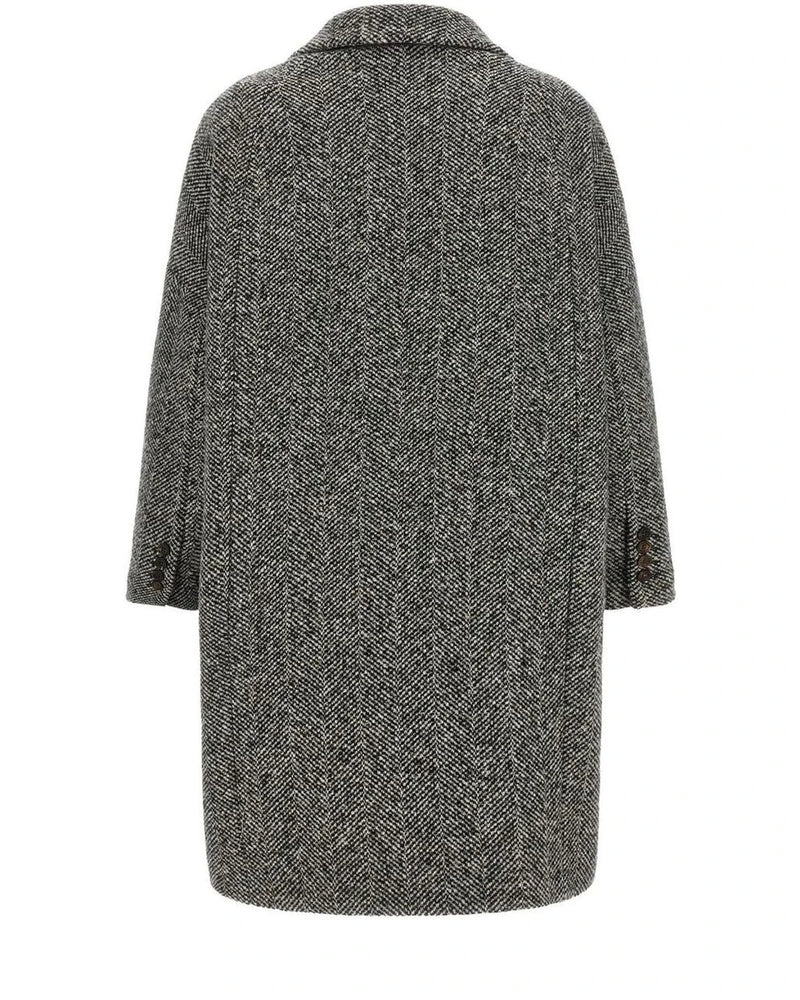 Brunello Cucinelli Overcoat in gray — view 2