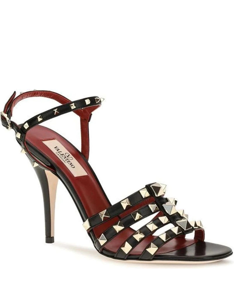 Valentino Garavani Sandals in black, Goatskin — view 2