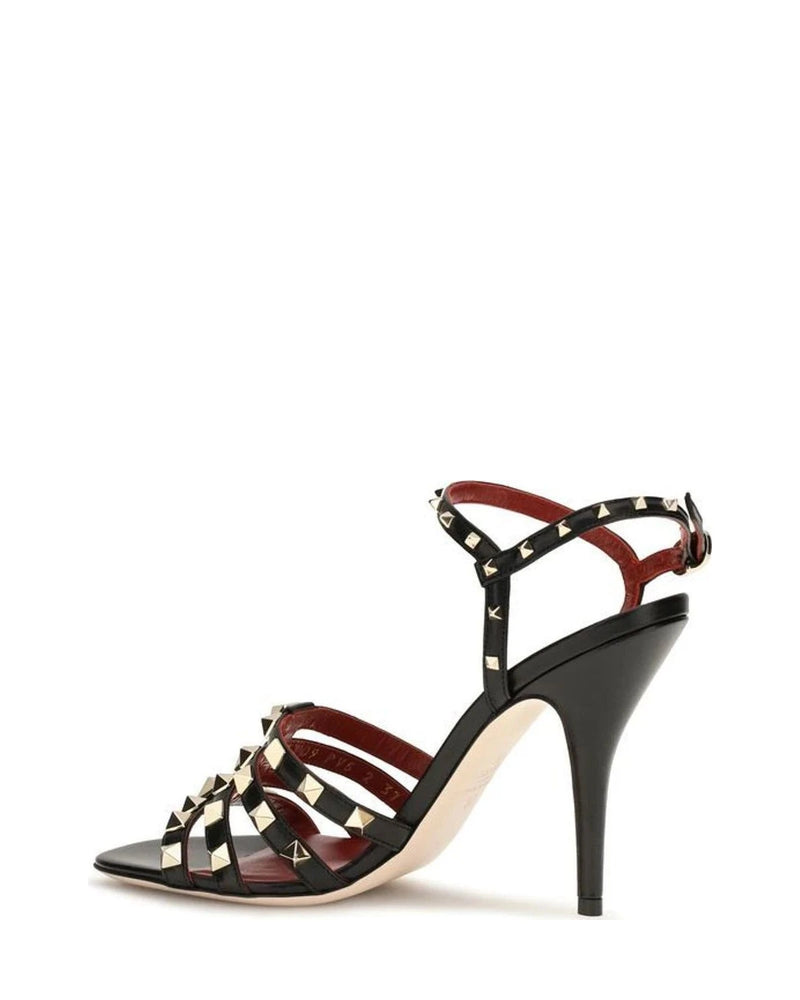 Valentino Garavani Sandals in black, Goatskin — view 3