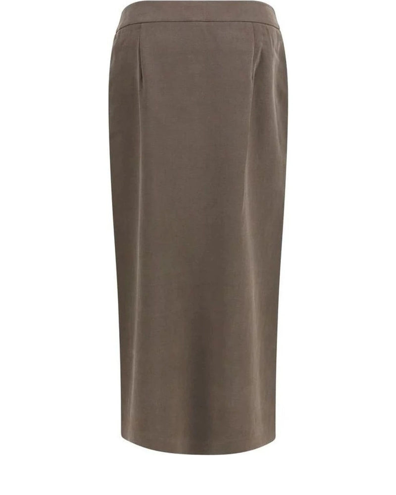Giorgio Armani Skirt in brown, Silk — view 2
