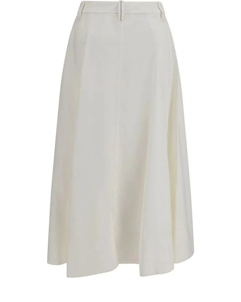 Brunello Cucinelli Skirt in white, Viscose — view 2