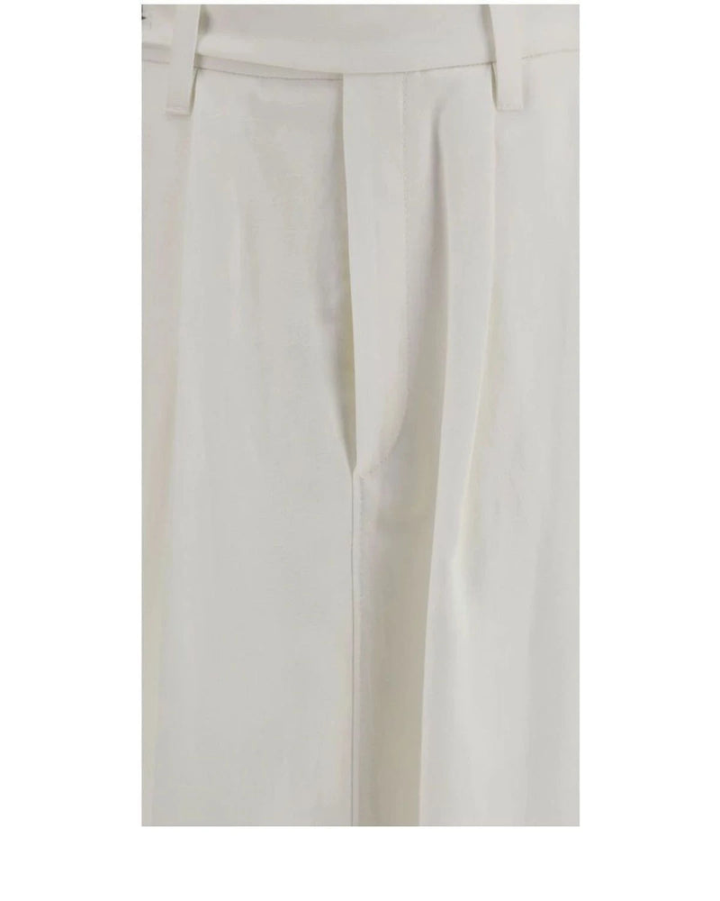 Brunello Cucinelli Skirt in white, Viscose — view 3