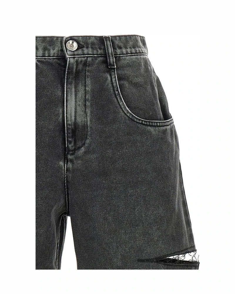 Maison Margiela Jean in black, Cotton — view 3