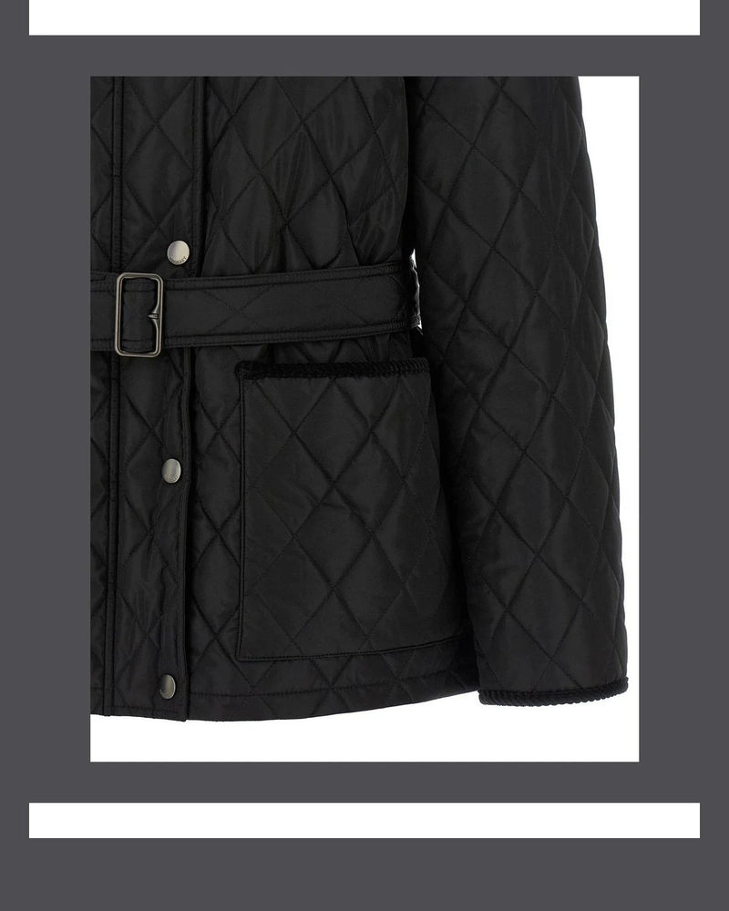 Burberry Overcoat in black, Polyamide — view 4