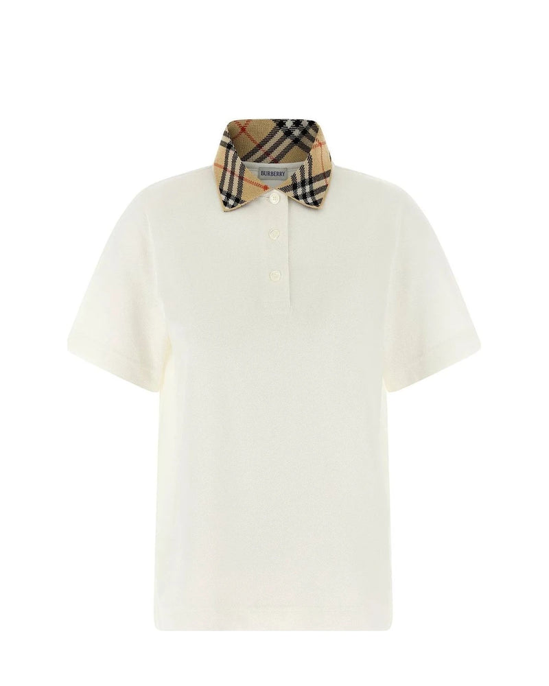 Burberry Polo in white, Cotton