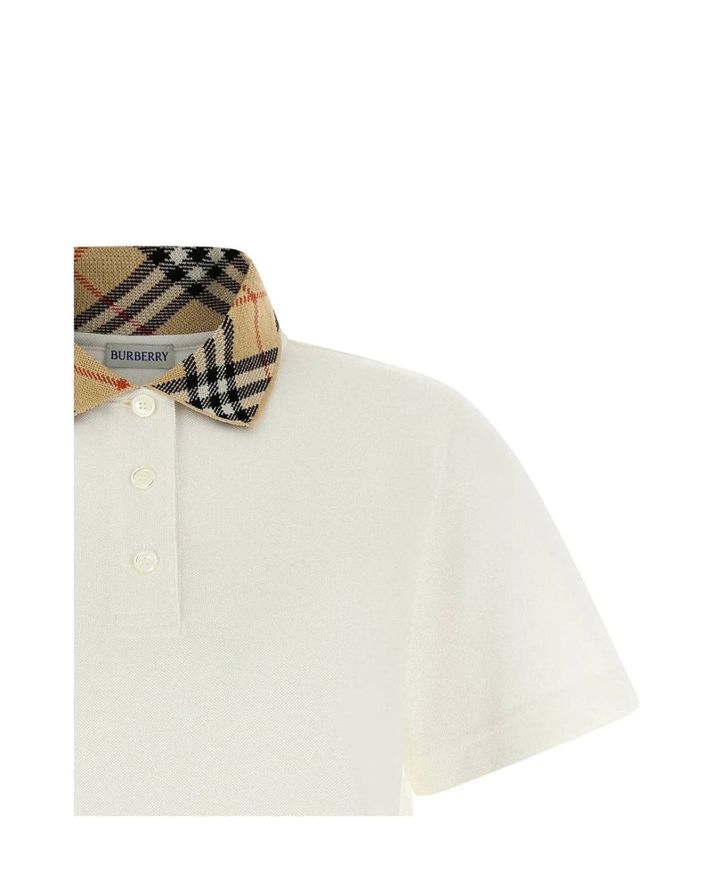Burberry Polo in white, Cotton — view 3