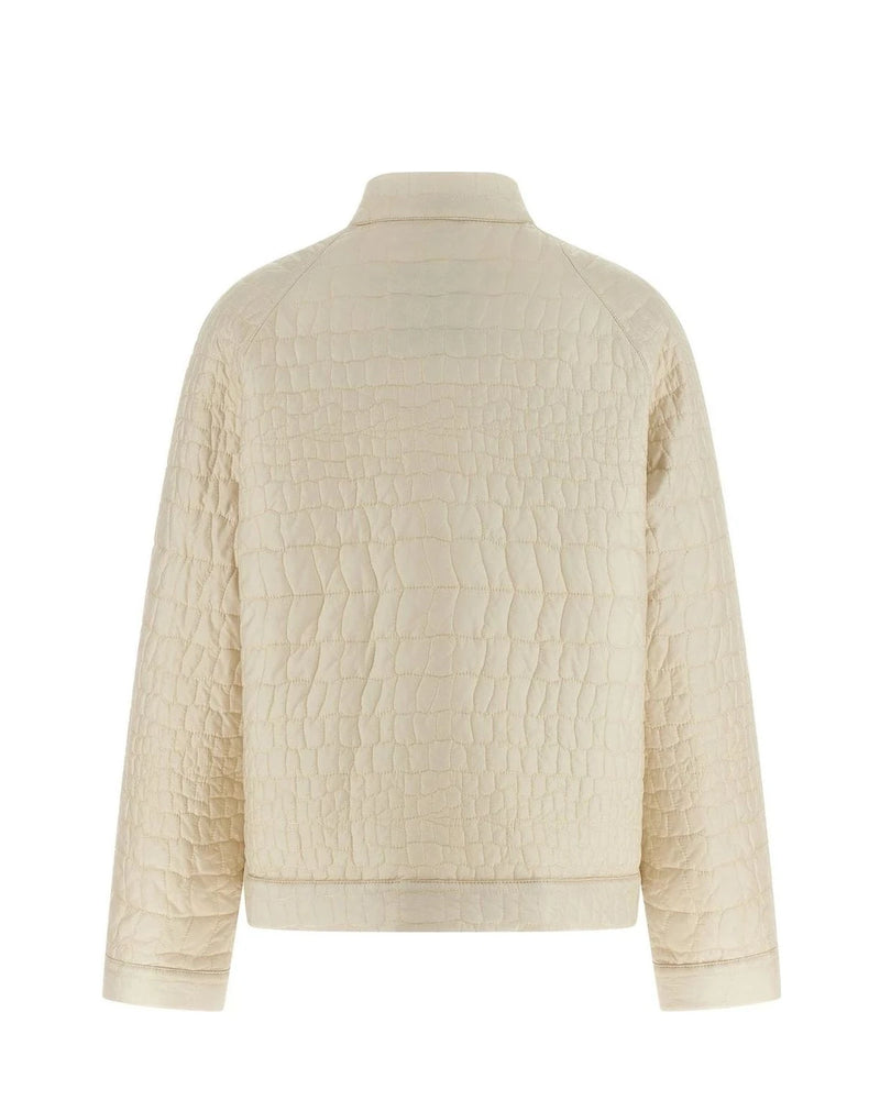 Moncler Bomber Jacket in beige, Polyamide — view 2