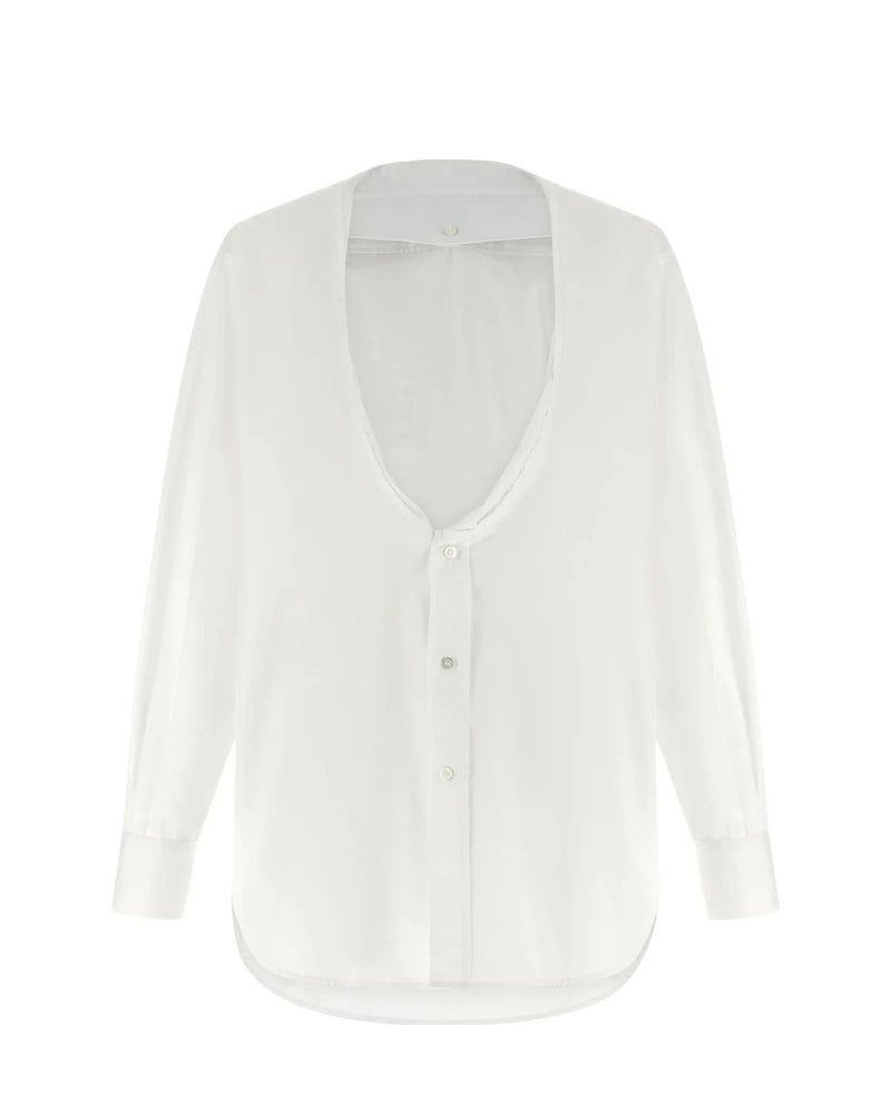 Maison Margiela Dress Shirt in white, Cotton — view 2