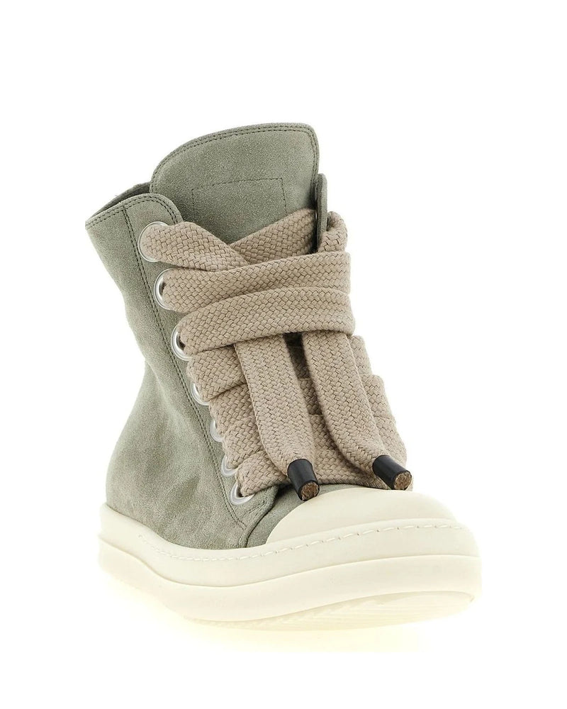 Rick Owens Sneakers in beige, Calfskin Leather — view 2