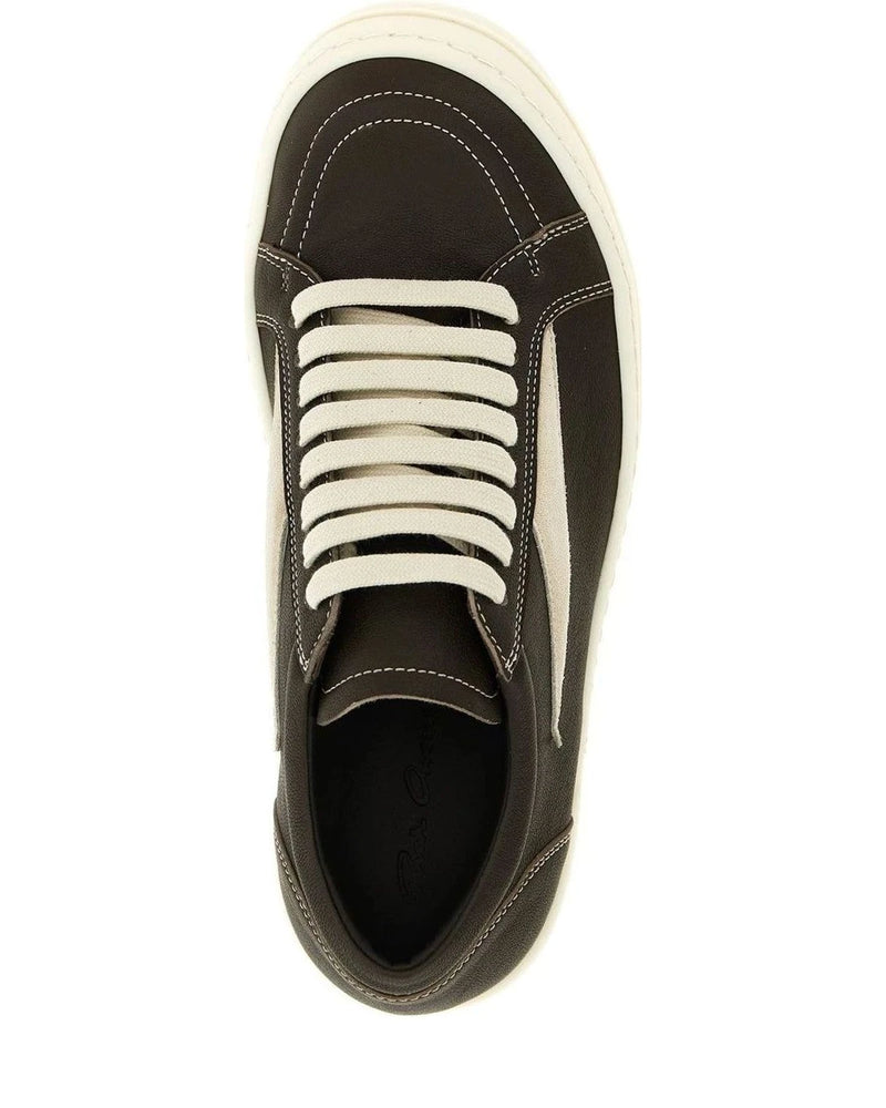 Rick Owens Sneakers in brown, Lamb Leather — view 4