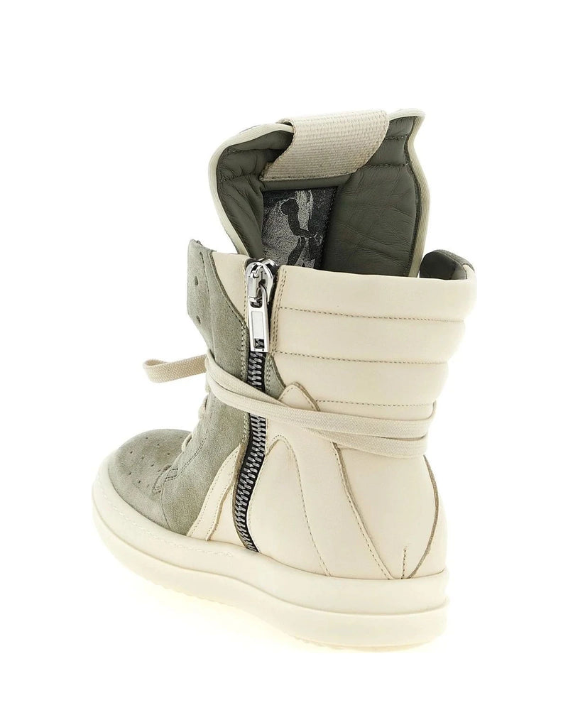 Rick Owens Sneakers in beige, Calfskin Leather — view 3