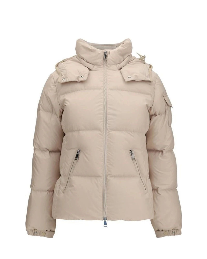 Moncler Puffer Jacket in beige, Polyester