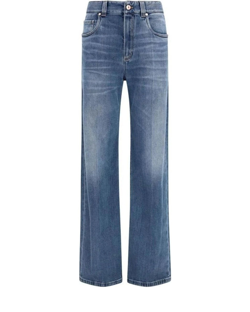 Brunello Cucinelli Jean in blue, Cotton