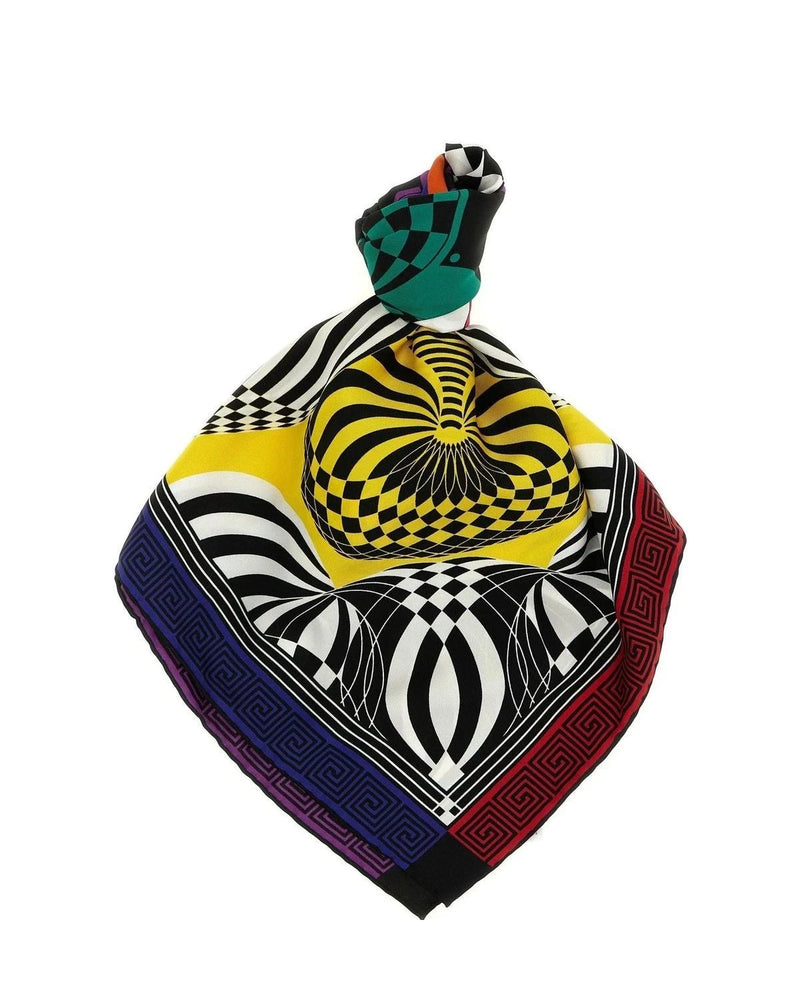 Versace Scarves & Shawl in multicolor, Silk