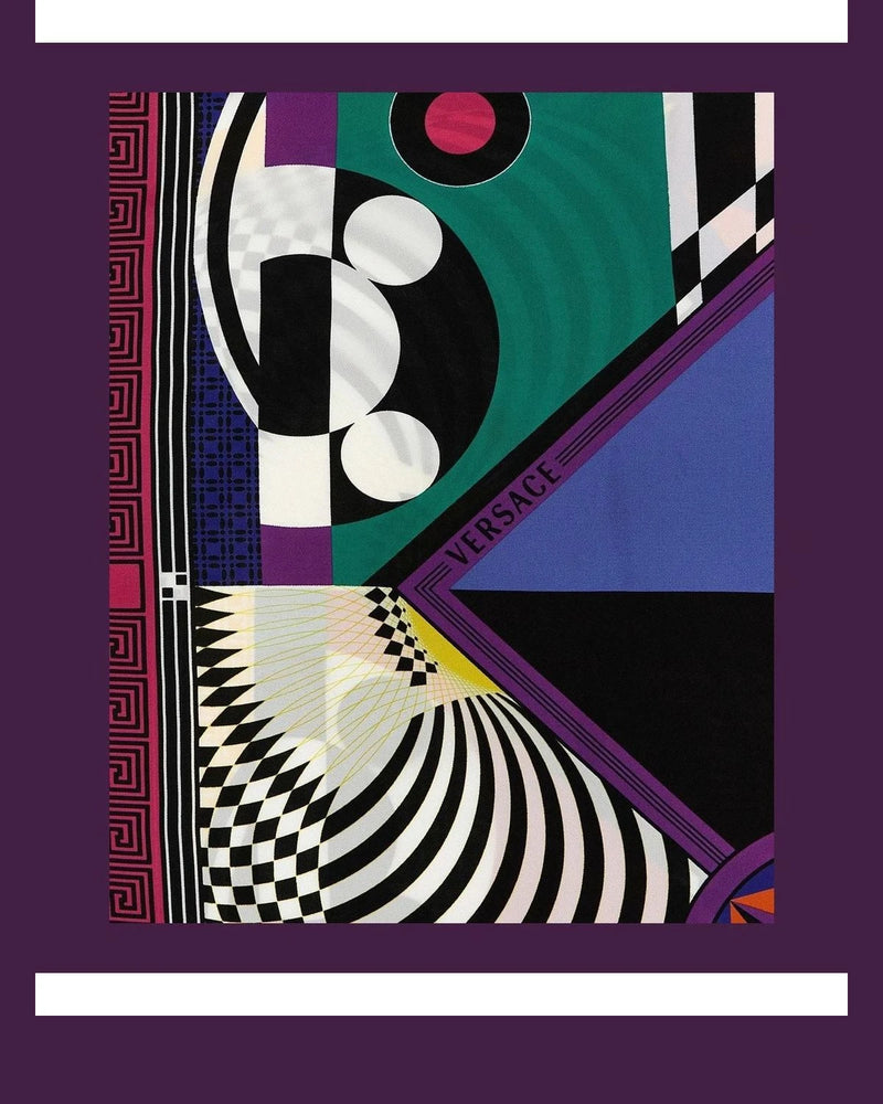Versace Scarves & Shawl in multicolor, Silk — view 2