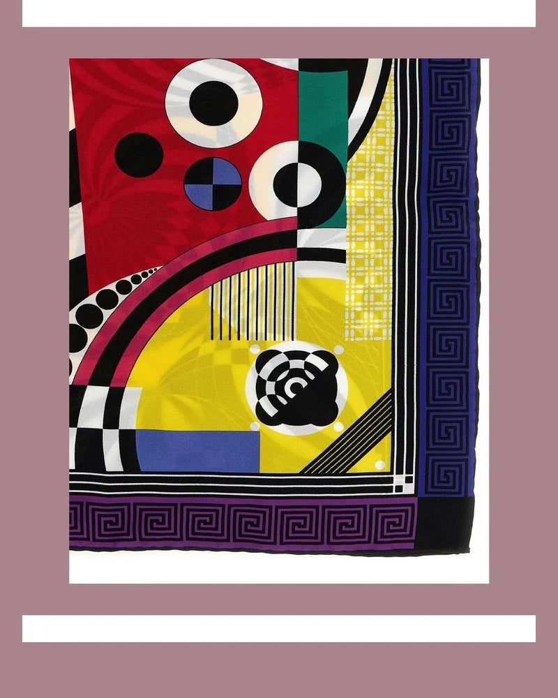 Versace Scarves & Shawl in multicolor, Silk — view 3