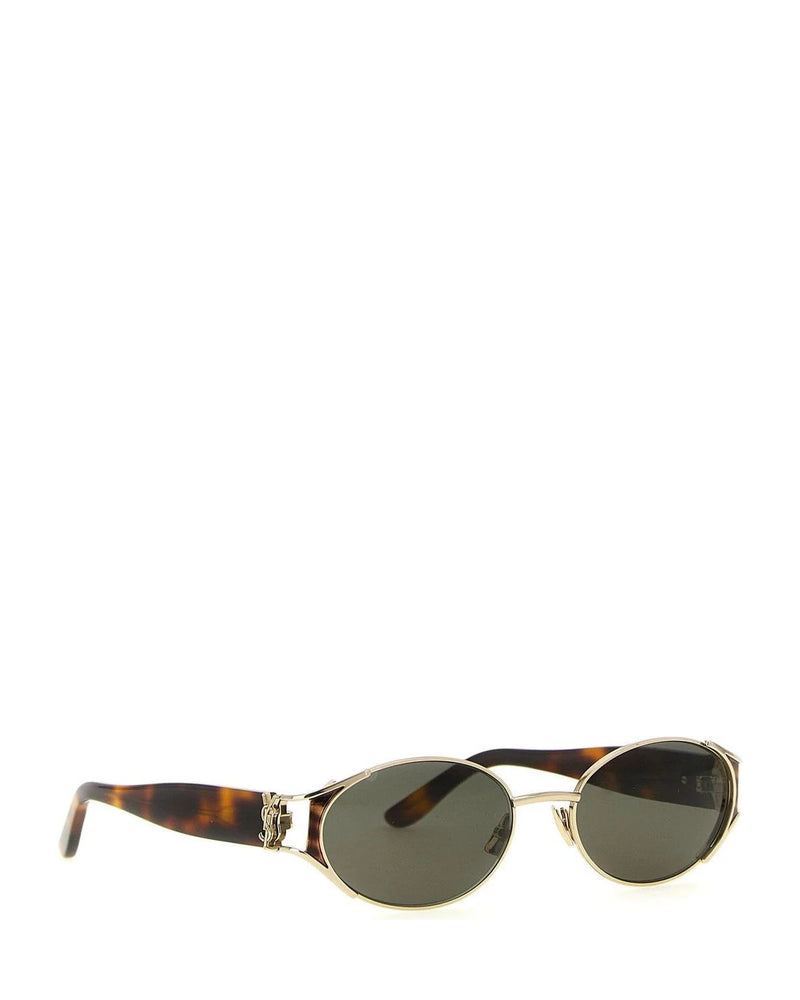 Saint Laurent Sunglasse in brown, Acetate — view 2