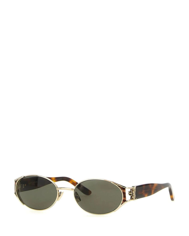 Saint Laurent Sunglasse in brown, Acetate — view 3