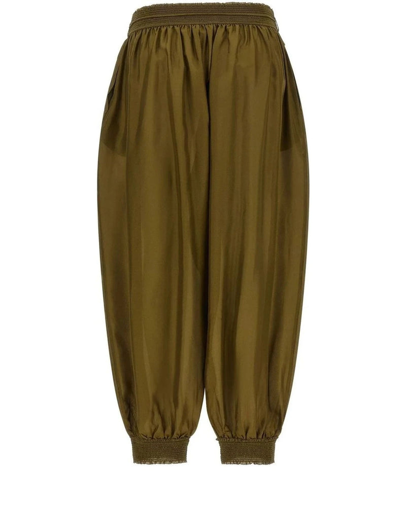 Zimmermann Harem Pant in brown, Silk — view 2