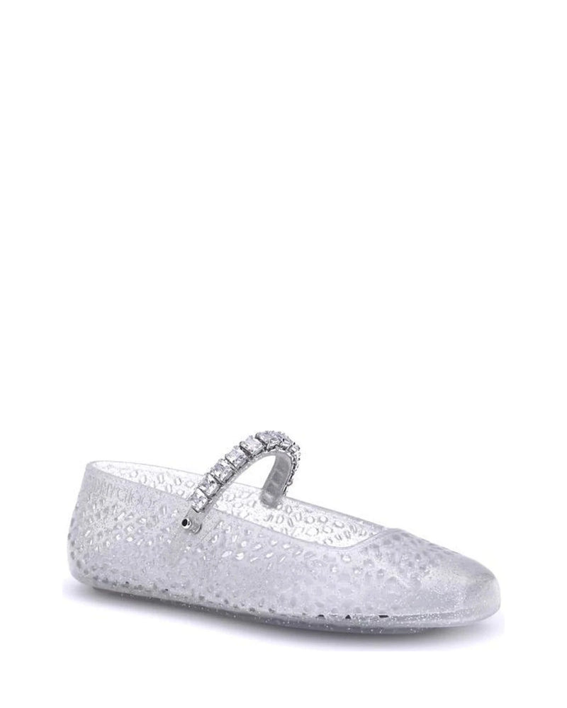 Jimmy Choo Ballet Flats in white, Thermoplastic Polyurethane — view 2