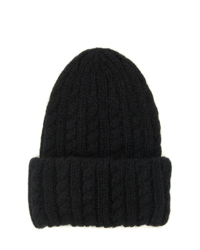 Moncler Beanie in black, Alpaca — view 2