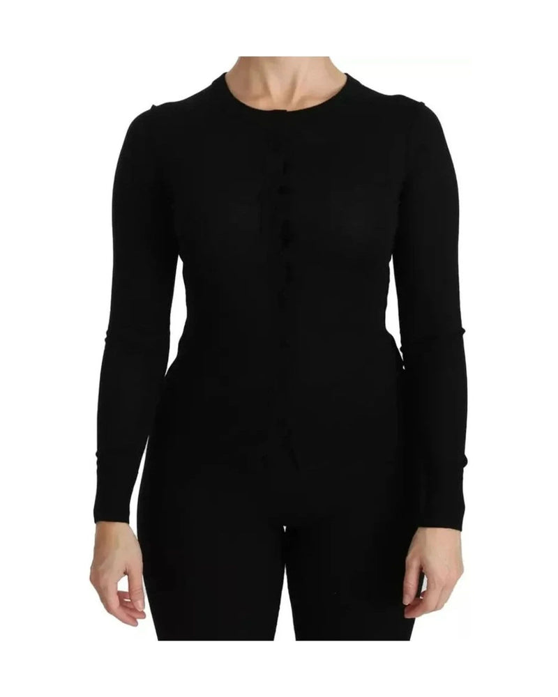 Dolce & Gabbana Blouse in black, Virgin Wool
