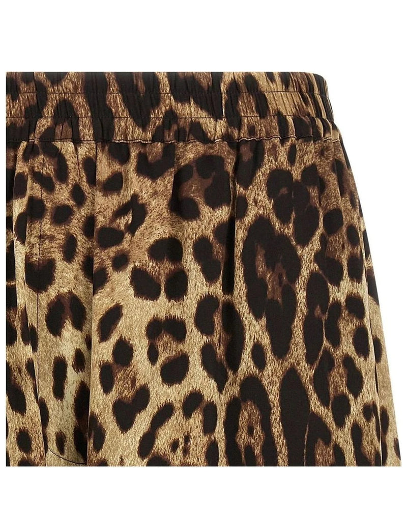 Dolce & Gabbana Bermuda in brown, Silk — view 3