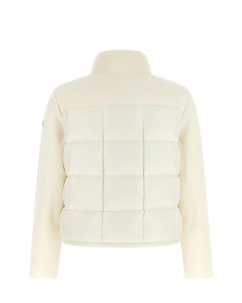 Moncler Puffer Jacket in white, Virgin Wool — view 2