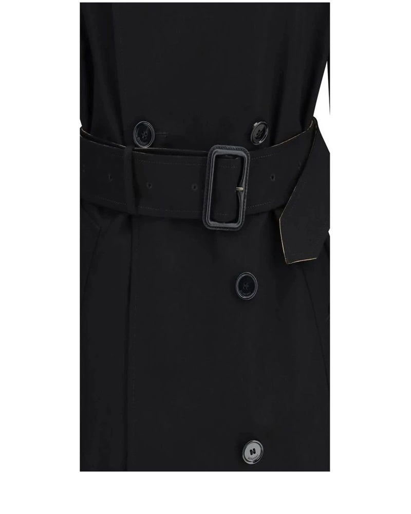Burberry Trench Coat in black, Cotton — view 3