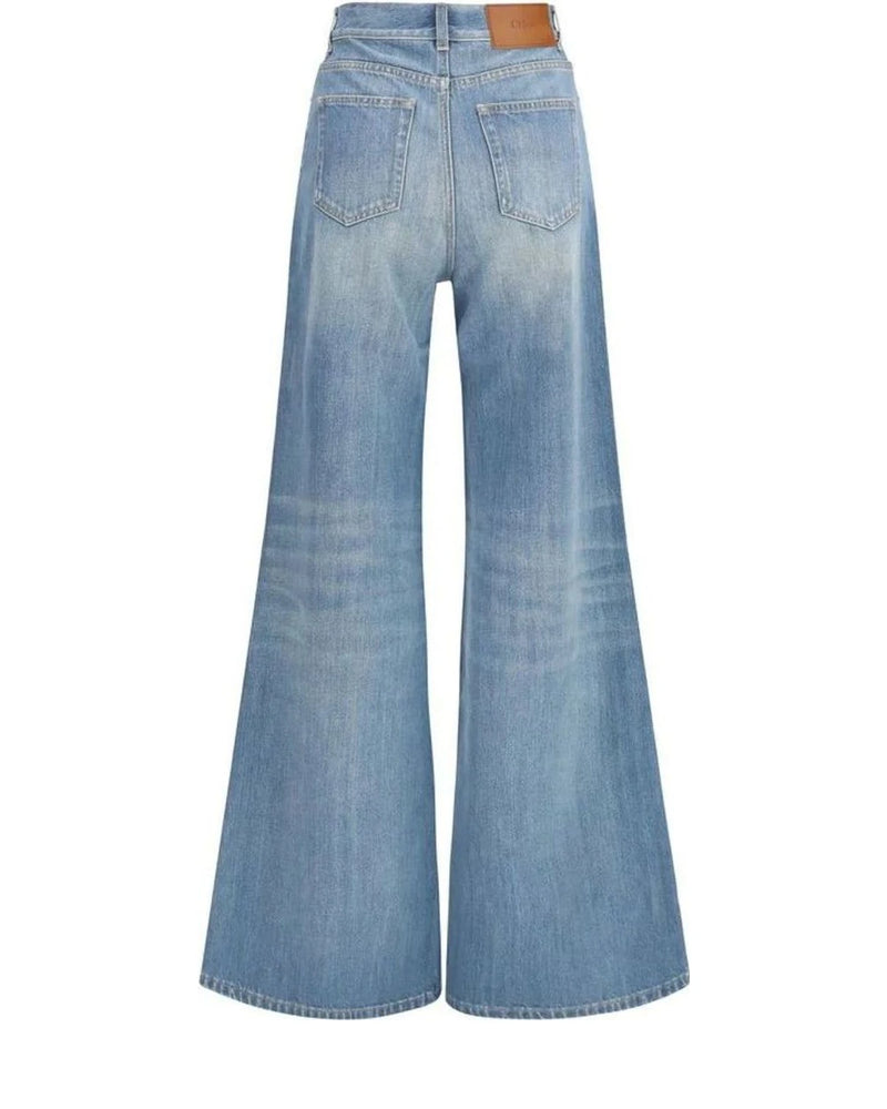 Chloé Jean in blue, Cotton — view 2