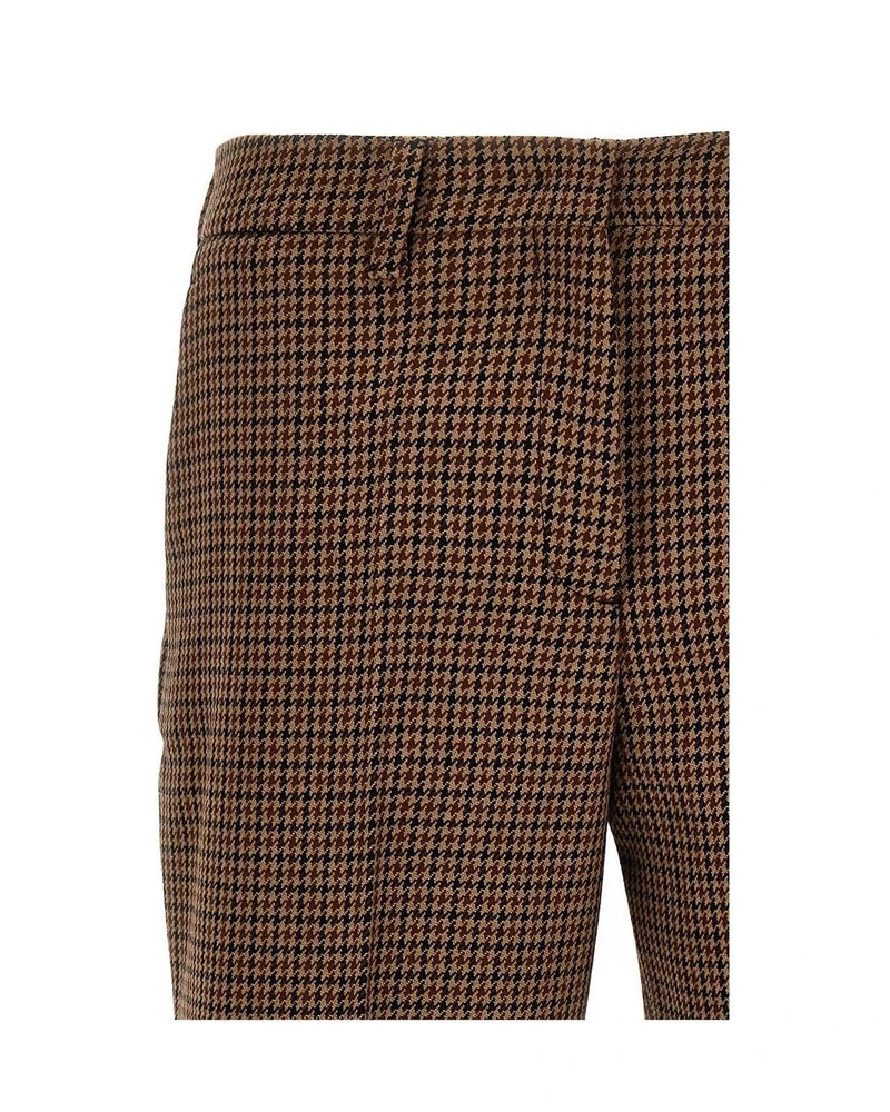 Prada Trouser in brown, Virgin Wool — view 3