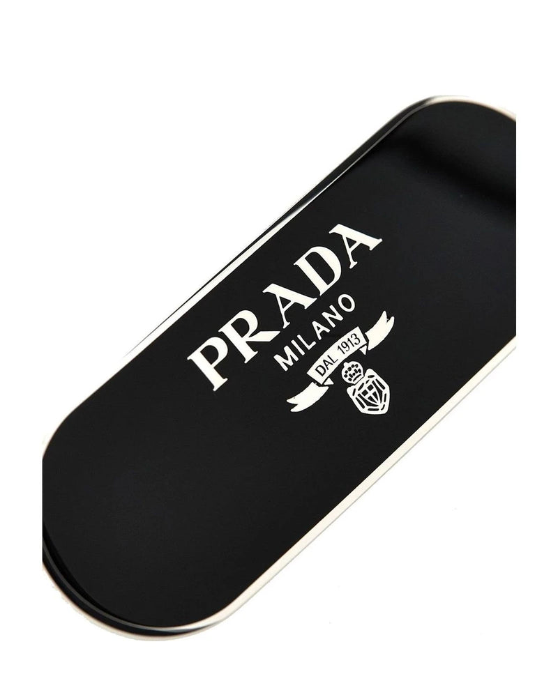 Prada Hair Barrettes & Slides in black, Steel — view 3