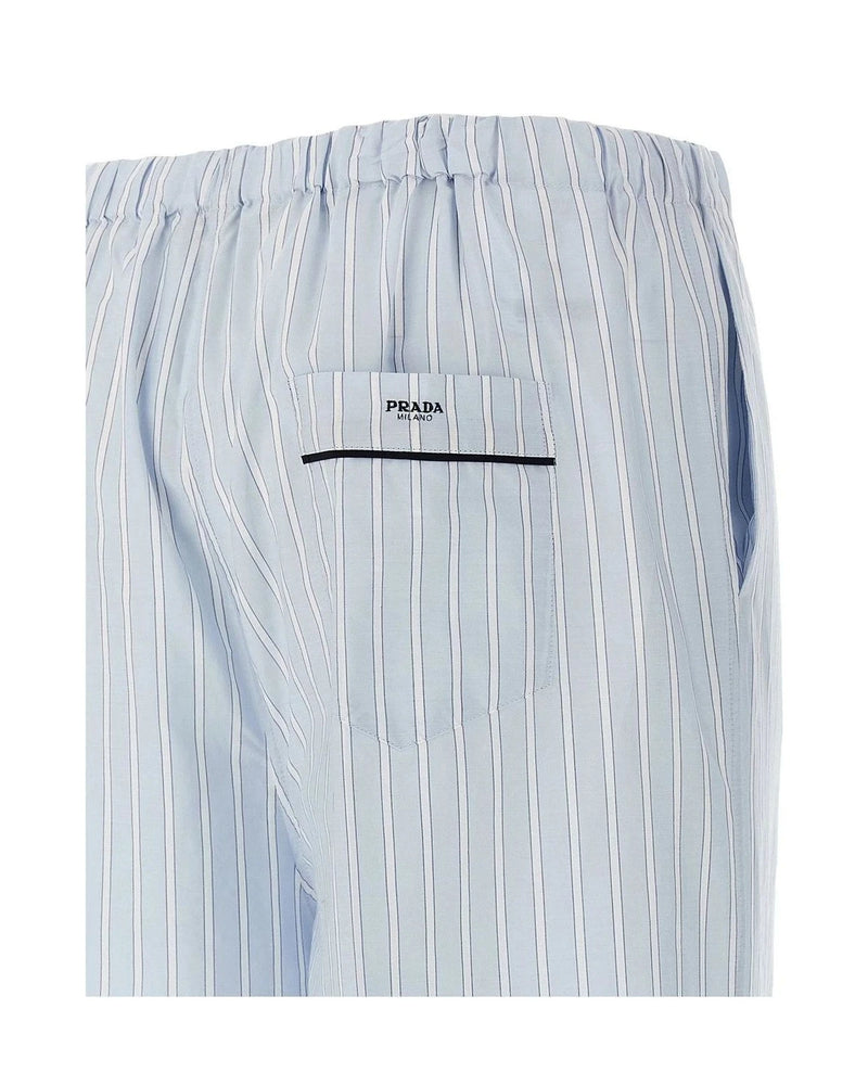 Prada Cargo Pant in blue, Cotton — view 4