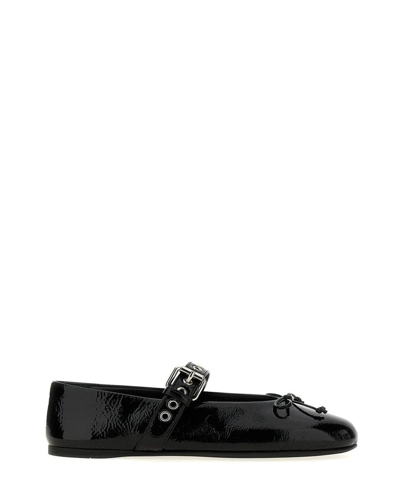 Miu Miu Ballet Flats in black, Calfskin Leather