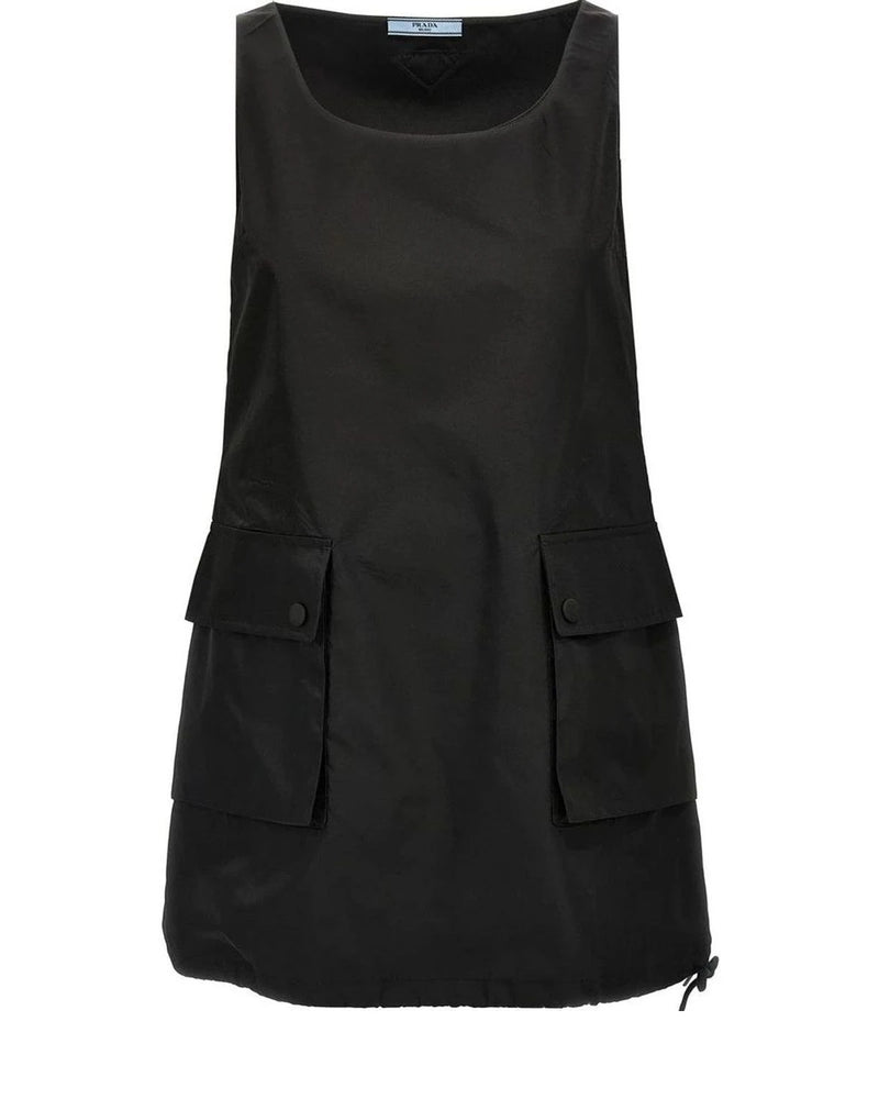 Prada Dresse in black, Polyamide