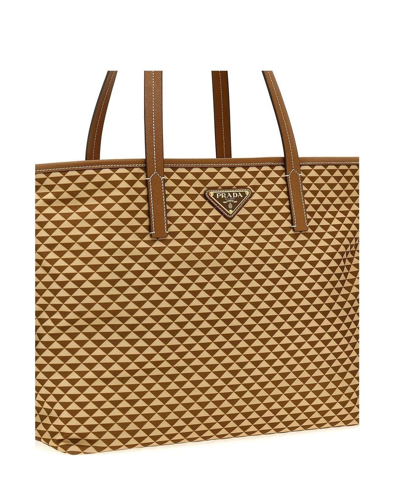 Prada Tote Bag in multicolor, Polyamide — view 3